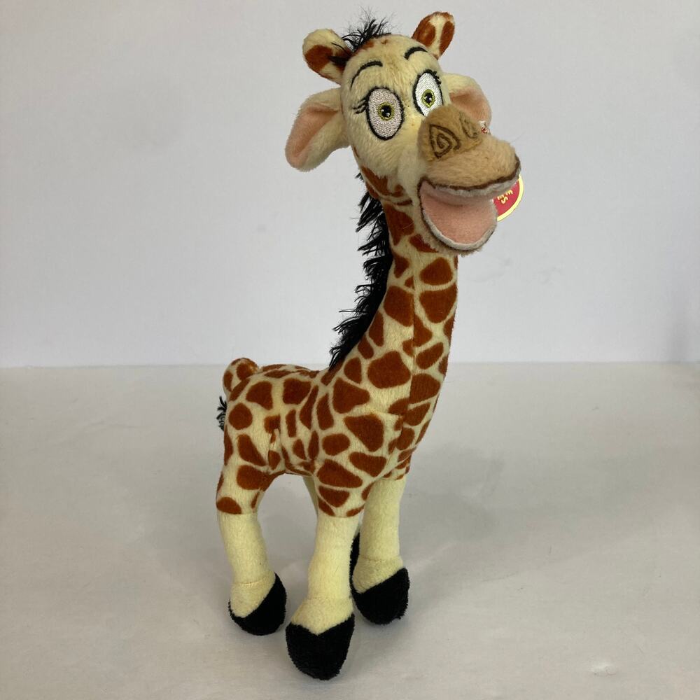 TY Beanie Baby Melman from Madagascar Movie Giraffe Plush